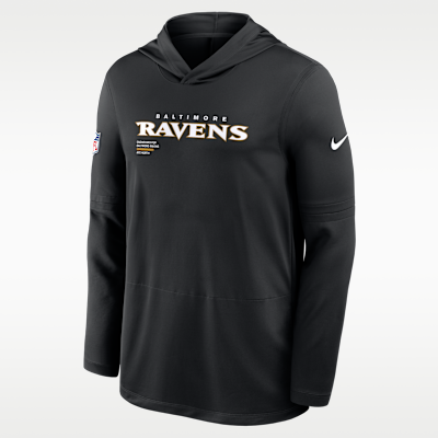 Baltimore Ravens Pure Fury Sideline Men's Nike Dri-FIT NFL Long